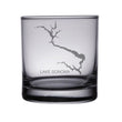Load image into Gallery viewer, Lake Sonoma (CA) Map Engraved Glasses