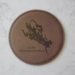 Load image into Gallery viewer, Lake Winnepisaukee Coaster Set (Slate or Leatherette)