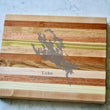 Load image into Gallery viewer, Lake Winnipesaukee Map Engraved Wooden Serving Board & Bar Board