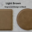 Load image into Gallery viewer, Aruba Coaster Set (Slate or Leatherette)