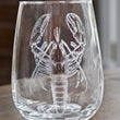 Load image into Gallery viewer, Lobster Engraved Glasses