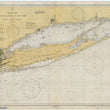 Load image into Gallery viewer, Long Island Map 1934 - Nautical Chart Print - Paper | Canvas | Metal
