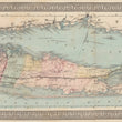 Load image into Gallery viewer, Long Island Map - 1866- Nautical Chart Print - Paper | Canvas | Metal