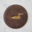 Load image into Gallery viewer, Loon Coaster Set (Slate or Leatherette)