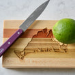 Load image into Gallery viewer, Martha's Vineyard Map Engraved Wooden Serving Board & Bar Board