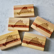 Load image into Gallery viewer, Martha's Vineyard Map Engraved Wooden Serving Board & Bar Board