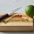 Load image into Gallery viewer, Martha's Vineyard Map Engraved Wooden Serving Board & Bar Board