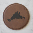 Load image into Gallery viewer, Martha's Vineyard Coaster Set (Slate or Leatherette)