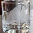 Load image into Gallery viewer, Martha's Vineyard Map Engraved Glasses