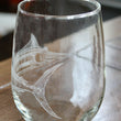 Load image into Gallery viewer, Marlin Engraved Glasses