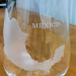 Load image into Gallery viewer, Mexico Map Engraved Glasses