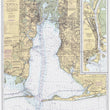 Load image into Gallery viewer, Mobile Bay Map - Alabama 1984 - Nautical Chart Print - Paper | Canvas | Metal