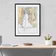 Load image into Gallery viewer, Mobile Bay Map - Alabama 1984 - Nautical Chart Print - Paper | Canvas | Metal