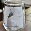Load image into Gallery viewer, Mobile Bay Map Engraved Glasses
