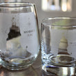 Load image into Gallery viewer, Mobile Bay Map Engraved Glasses