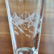 Load image into Gallery viewer, Mountain Range Engraved Glasses