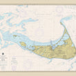 Load image into Gallery viewer, Nantucket Nautical Chart Sherpa Fleece Blanket
