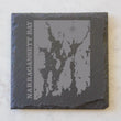 Load image into Gallery viewer, Narragansett Bay Coaster Set (Slate or Leatherette)