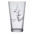 Load image into Gallery viewer, Norfork Lake (AR) Map Engraved Glasses