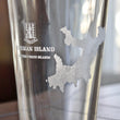 Load image into Gallery viewer, Norman Island BVI Map Engraved Glasses