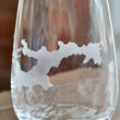 Load image into Gallery viewer, Norman Island BVI Map Engraved Glasses