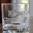 Load image into Gallery viewer, Norman Island BVI Map Engraved Glasses