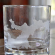 Load image into Gallery viewer, Norman Island BVI Map Engraved Glasses
