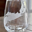 Load image into Gallery viewer, Nova Scotia Map Engraved Glasses