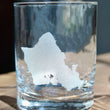 Load image into Gallery viewer, Oahu Map Engraved Glasses