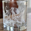Load image into Gallery viewer, Octopus Engraved Glasses