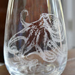 Load image into Gallery viewer, Octopus Engraved Glasses