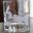 Load image into Gallery viewer, Prince Edward Island (PEI) Map Engraved Glasses