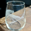 Load image into Gallery viewer, Pacific Yellowtail Engraved Glasses