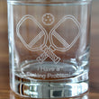 Load image into Gallery viewer, Pickleball Engraved Glasses - "I Have a Dinking Problem"