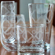 Load image into Gallery viewer, Pickleball Engraved Glasses - "I Have a Dinking Problem"