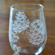 Load image into Gallery viewer, Pinecone Engraved Glasses