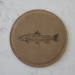 Load image into Gallery viewer, Rainbow Trout Coaster Set (Slate or Leatherette)