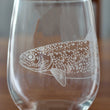 Load image into Gallery viewer, Rainbow Trout Laser Engraved Glasses