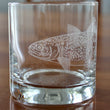 Load image into Gallery viewer, Rainbow Trout Laser Engraved Glasses