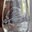 Load image into Gallery viewer, Ray Engraved Glasses