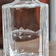 Load image into Gallery viewer, Redfish Engraved Whiskey Decanter - 26oz Square Crystal Decanter with Stopper