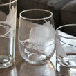 Load image into Gallery viewer, Sailfish Engraved Glasses