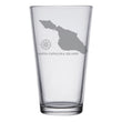 Load image into Gallery viewer, Santa Catalina Island Map Engraved Glasses