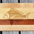 Load image into Gallery viewer, Scup (Porgy) Engraved Wooden Serving Board & Bar Board