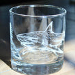 Load image into Gallery viewer, Shark Engraved Glasses
