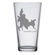 Load image into Gallery viewer, Shaver Lake (CA) Map Engraved Glasses