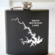 Load image into Gallery viewer, Smith Mountain Lake Engraved Stainless Steel Flask - 6 oz.