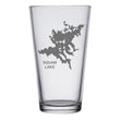 Load image into Gallery viewer, Squam Lake Map Engraved Glasses