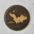 Load image into Gallery viewer, St Barthelemy Coaster Set (Slate or Leatherette)