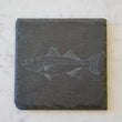 Load image into Gallery viewer, Striped Bass Coaster Set (Slate or Leatherette)